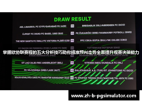 掌握欧协联赛程的五大分析技巧助你精准预判走势全面提升观赛决策能力 掌握欧协联赛程的五大分析技巧助你精准预判走势全面提升观赛决策能力